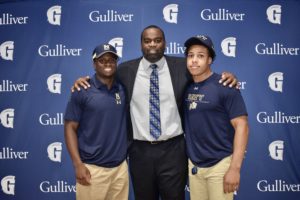 Amin Hassan, Coach Sims, & Anton Hall