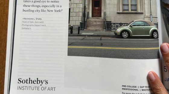 Sarah Karam '24 won the Sotheby’s Institute of Art Pre-College Photo Contest